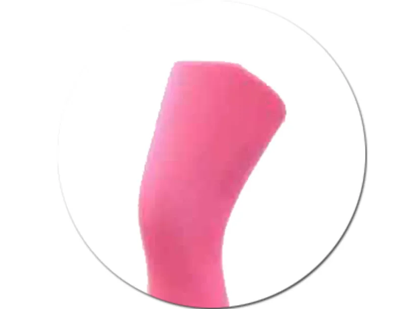 OPAQUE PLAIN TIGHTS NEON PINK