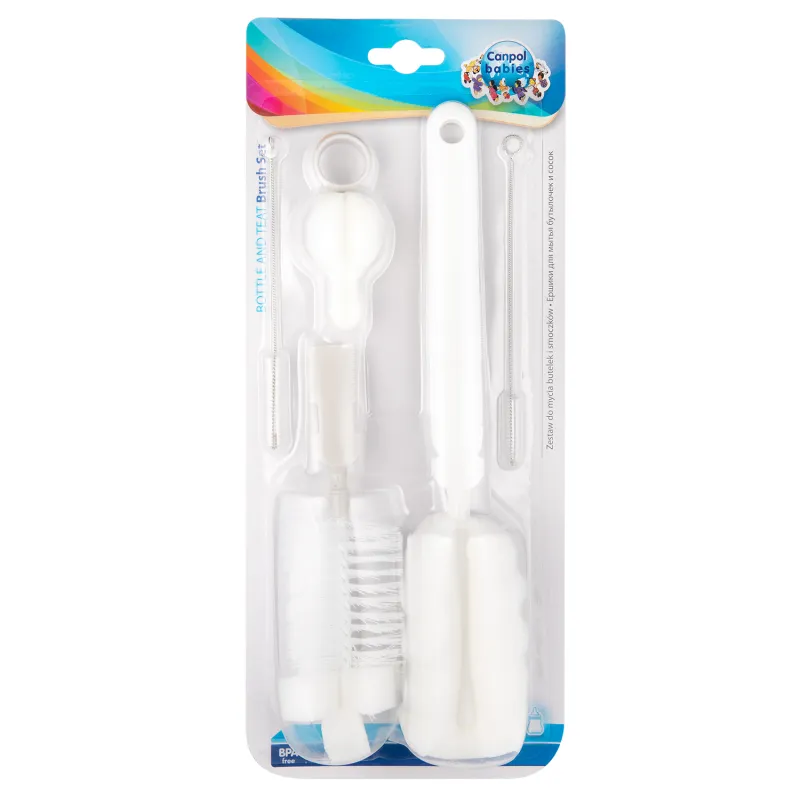 CANPOL BOTTLE & TEAT BRUSH SET