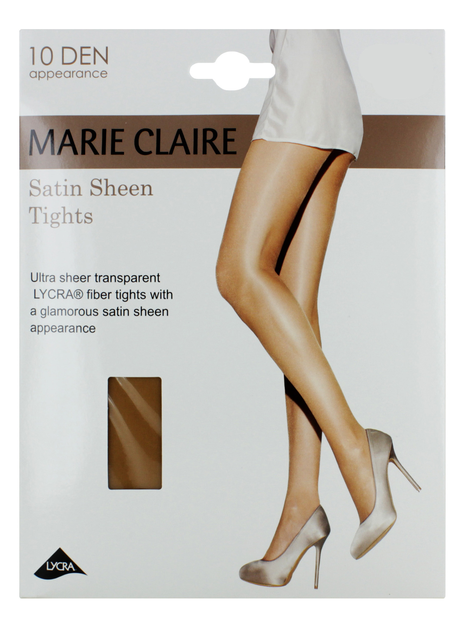 931MN SATIN SHEEN TIGHTS MED NATURAL