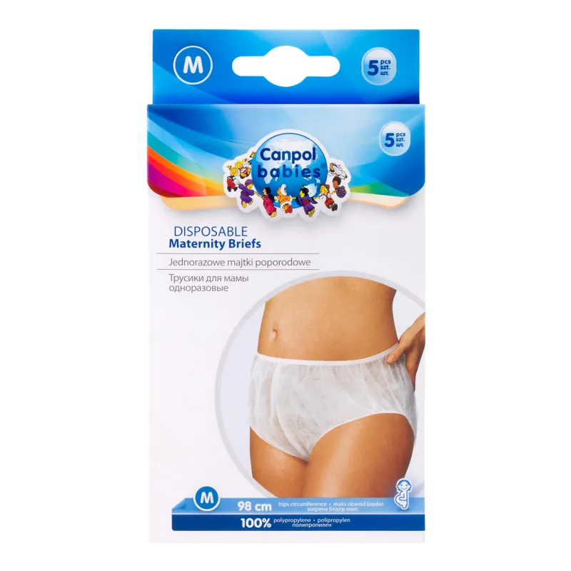 CANPOL 5  DISPOSABLE MATERNITY BRIEFS MEDIUM