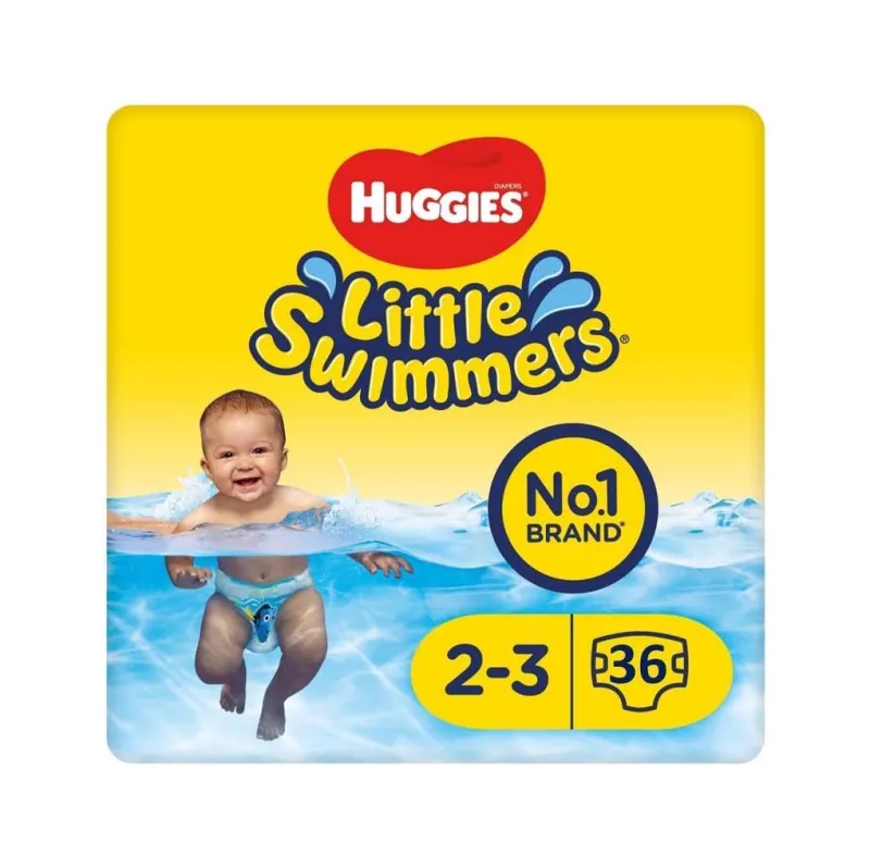 HUGGIES 12s  LITTLE SWIMMERS SMALL 2-3