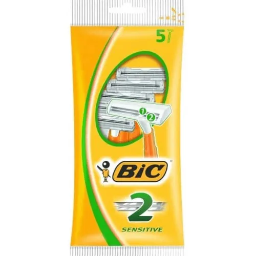BIC 2 BLADE SENSITIVE 5s RAZORS