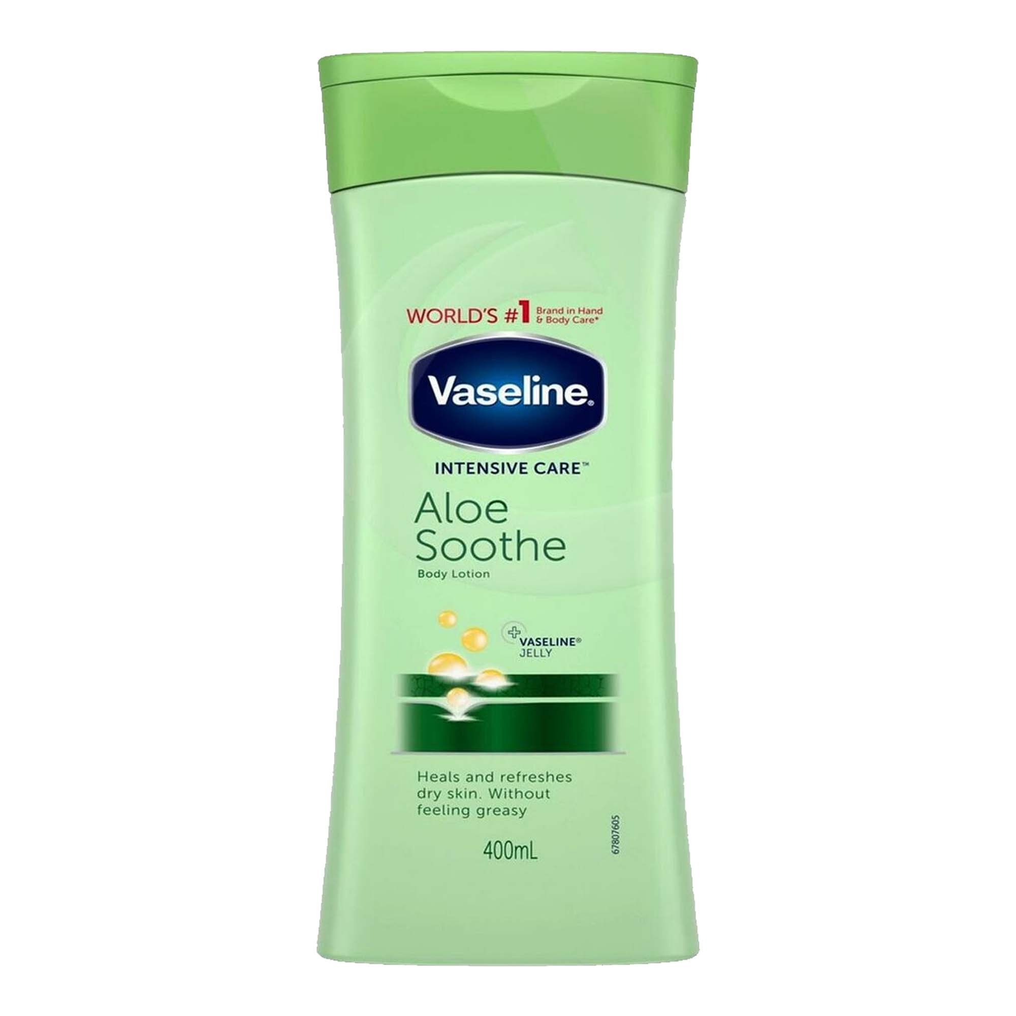 VASELINE ALOE BODY SOOTHING LOTION 400ml