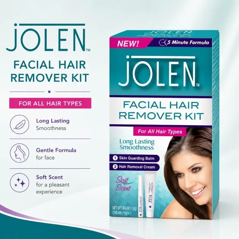 JOLEN FACIAL HAIR REMOVAL KIT