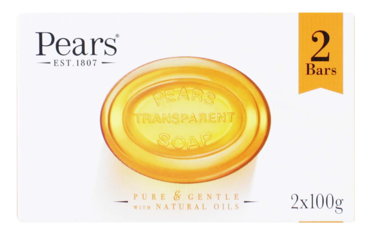 PEARS SOAP TWIN PACK 2x100g