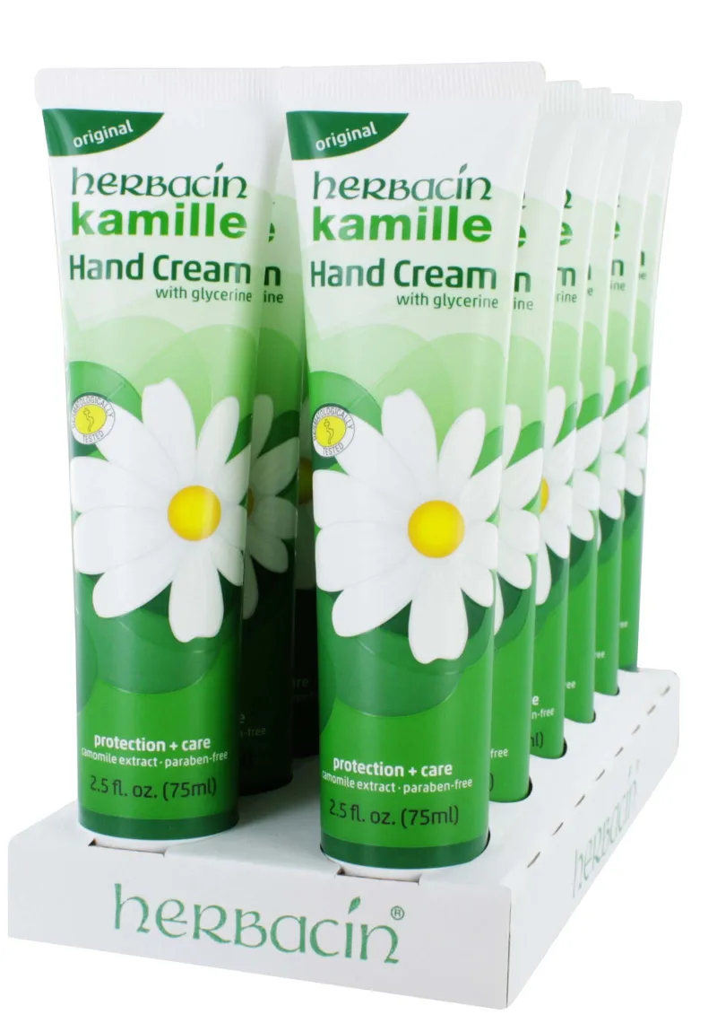 HERBACIN GLYCERINE HANDCREAM TUBE 75ml