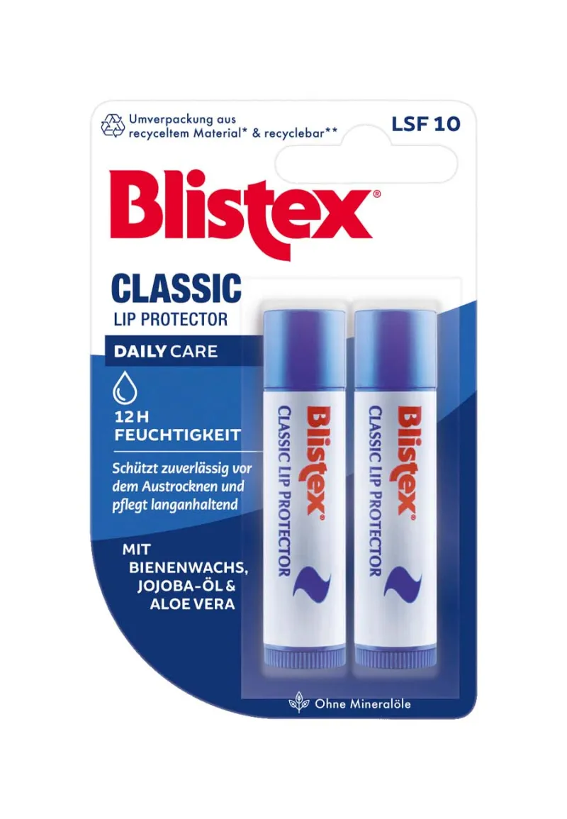 BLISTEX LIP CLASSIC PROTECTOR 4.25g TWIN PACK