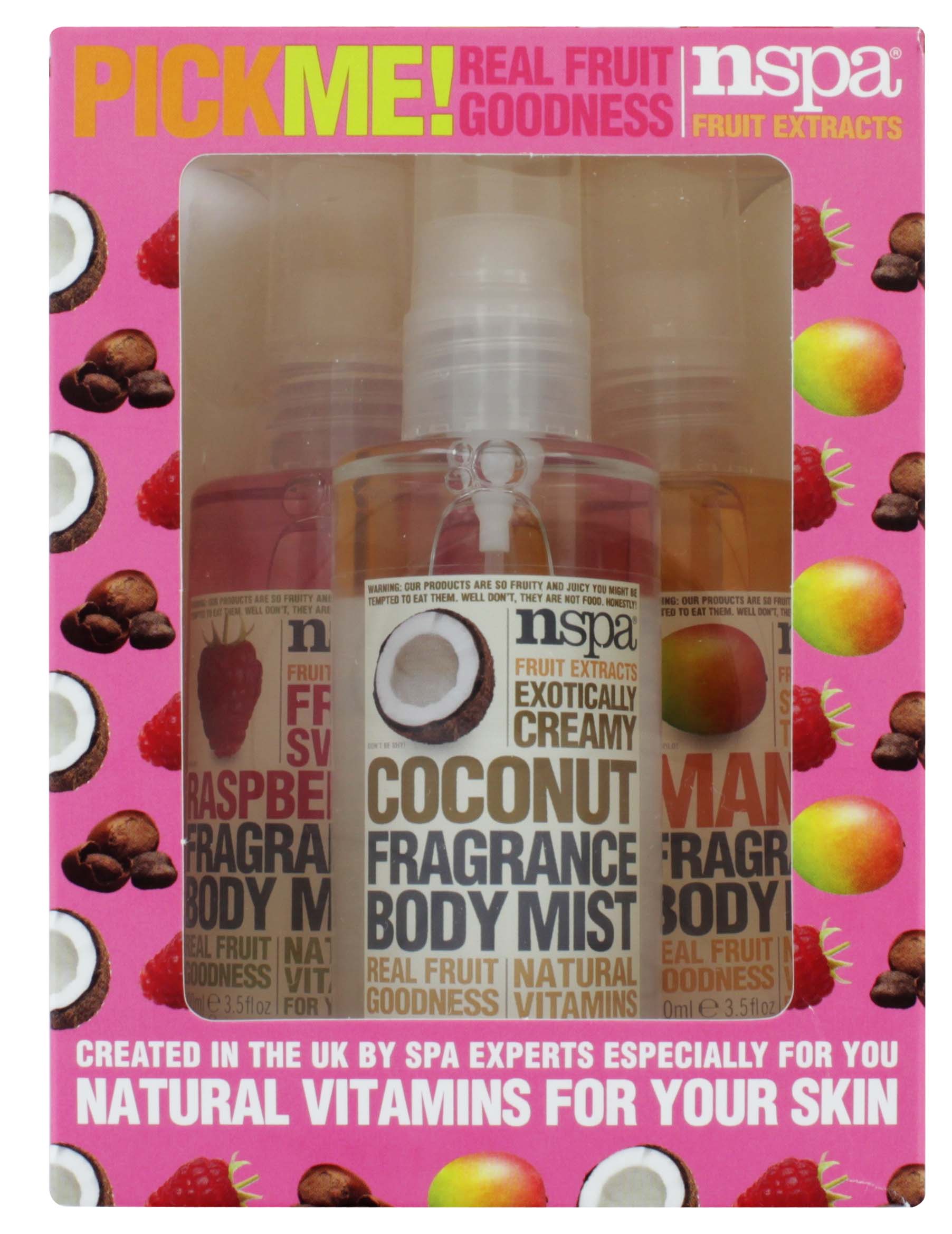 NSPA BODY MISTS (3x100ml) PACK