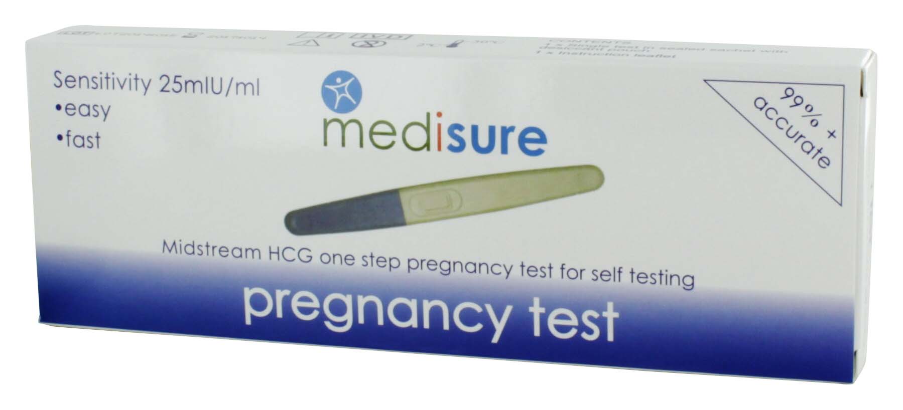 MEDISURE PREGNANCY TEST SINGLE MS17669