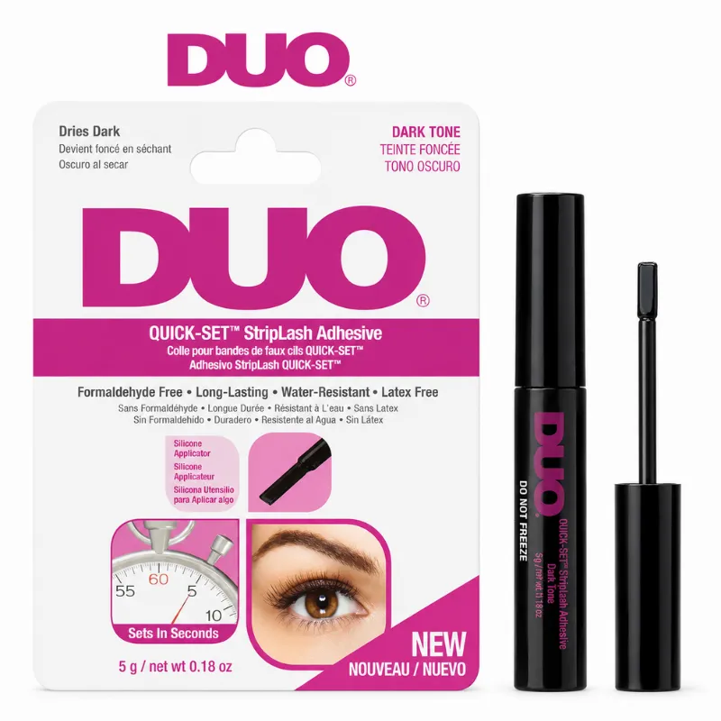 DUO QUICK-SET STRIPLASH ADHESIVE DARK 67582