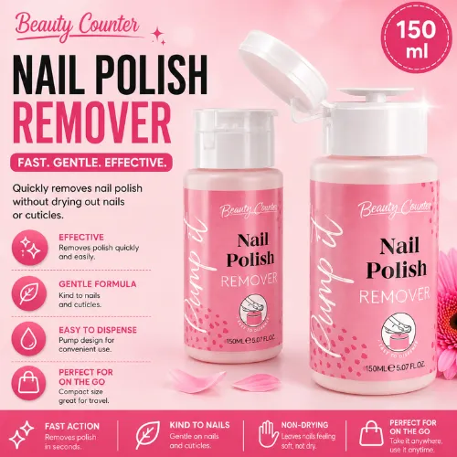 BEAUTY COUNTER PUMP IT NAIL POLISH REMOVER 150ml