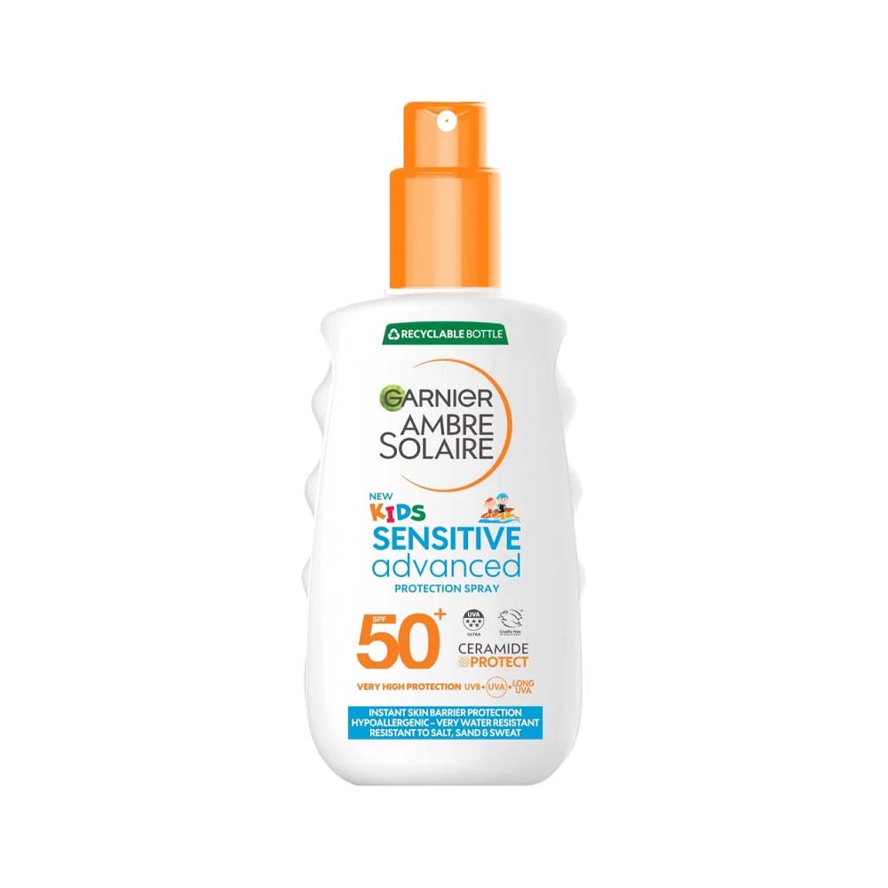 AMBRE SOLAIRE SENSITIVE 50+ 150ml  SPRAY KIDS