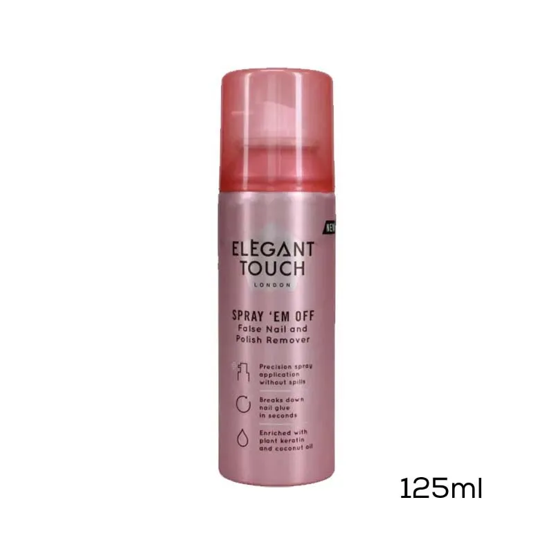 ELEGANT TOUCH SPRAY EM OFF REMOVER 125ml