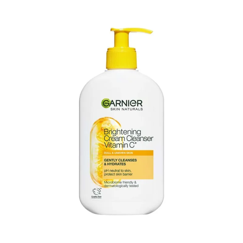 GARNIER SKIN ACTIVE VITAMIN C CREAM CLEANSER 250ml