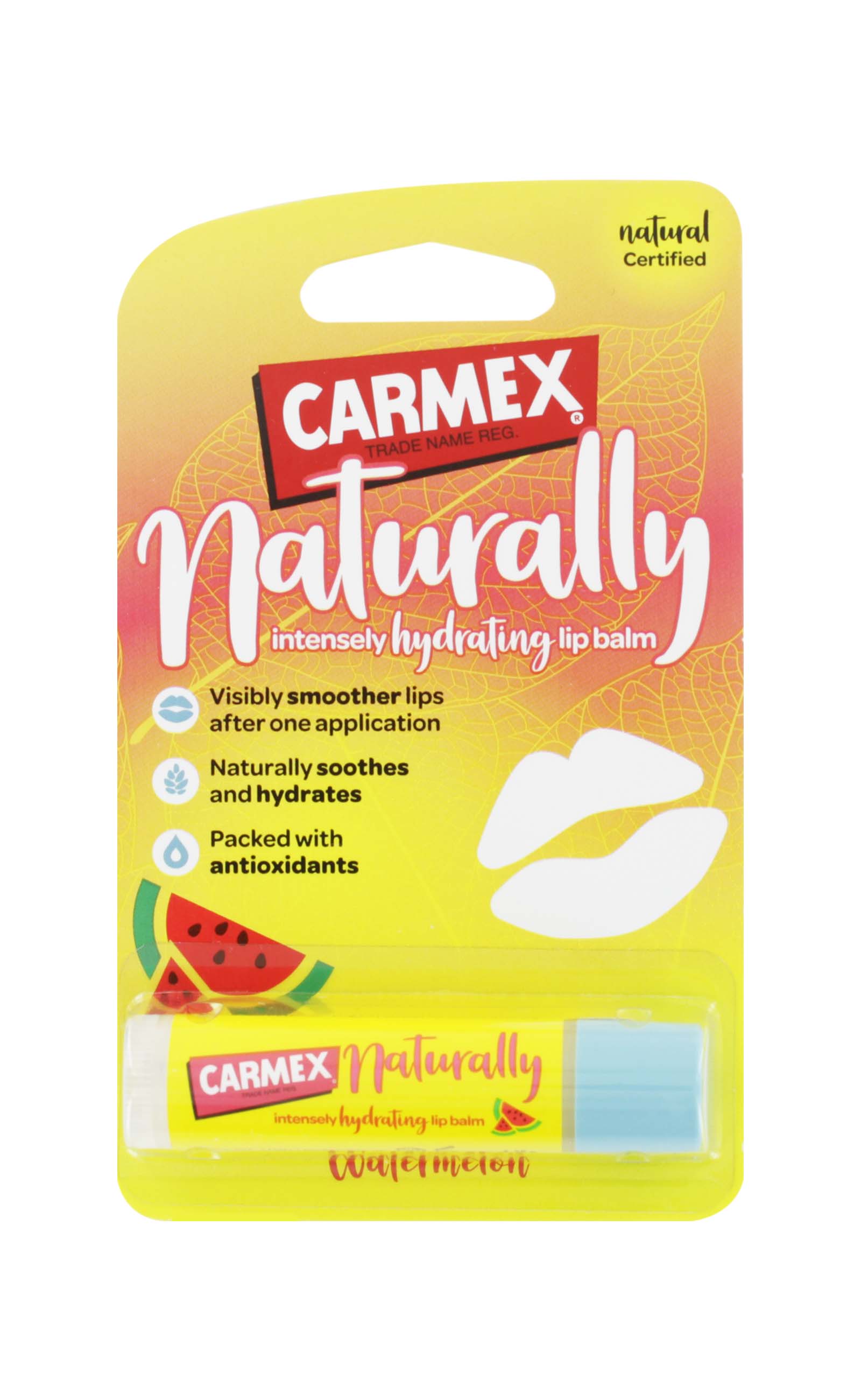 CARMEX NATURALLY WATERMELON LIP BALM