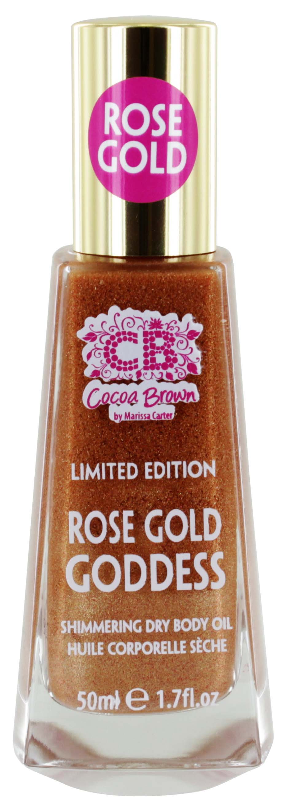 COCOA BROWN ROSE GOLD GODDESS SHIMMERING OIL 50ml