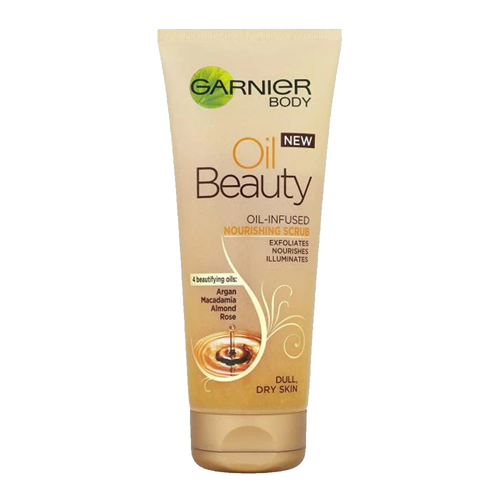 GARNIER OIL BEAUTY BODY SCRUB 200ml