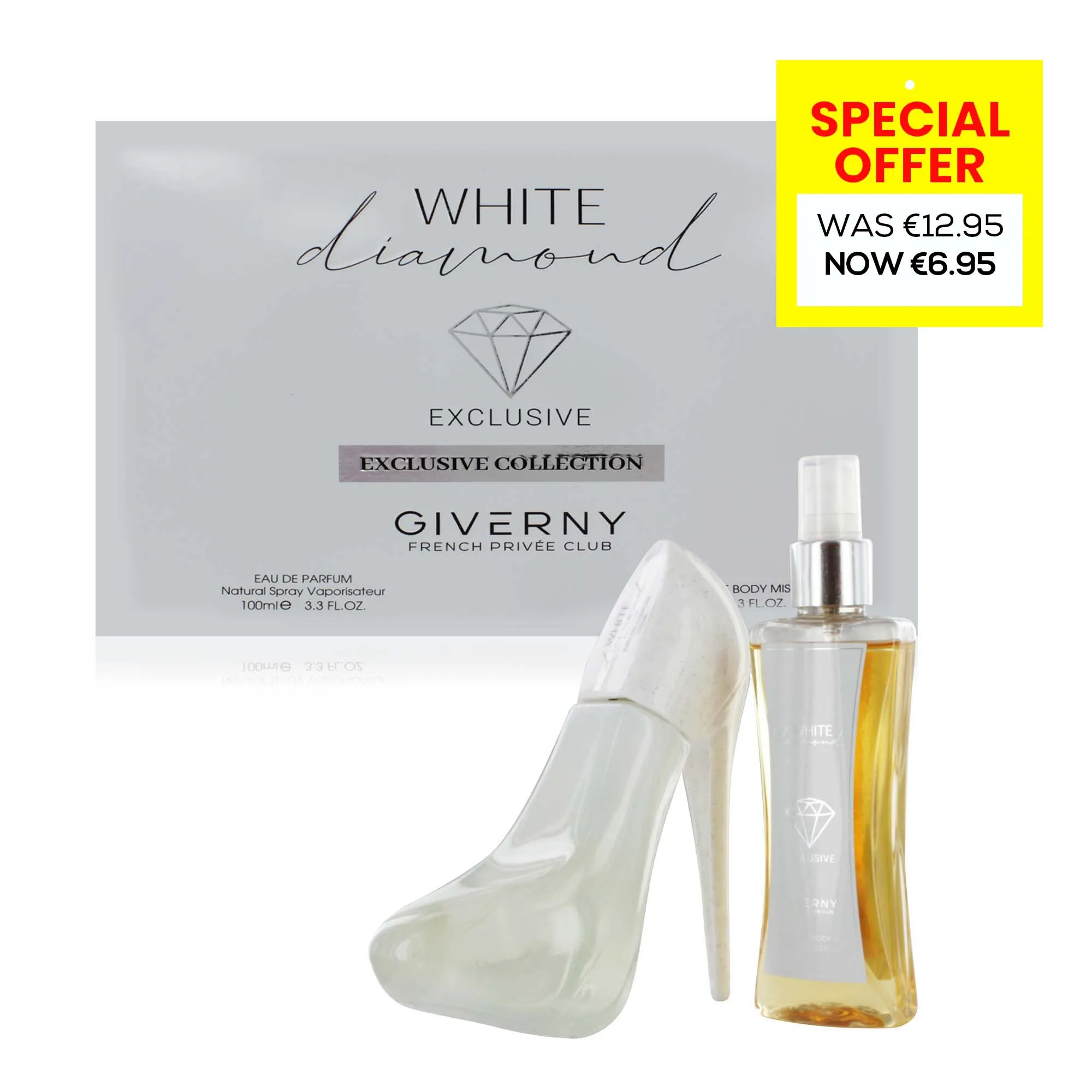 GIVERNY WHITE DIAMOND 2pce GIFT SET (MISS DIOR CHERIE)***special