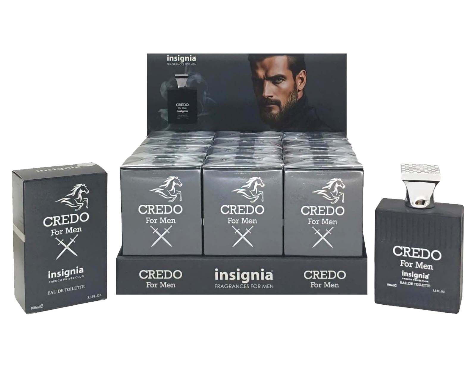 INSIGNIA CREDO MEN 100ml EDT x12 (SIMILAR TO AVENTUS CREED)