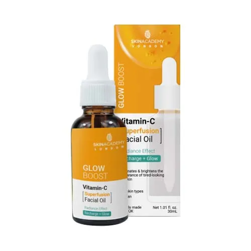 SKIN ACADEMY LONDON GLOW BOOST SUPERFUSION FACIAL OIL