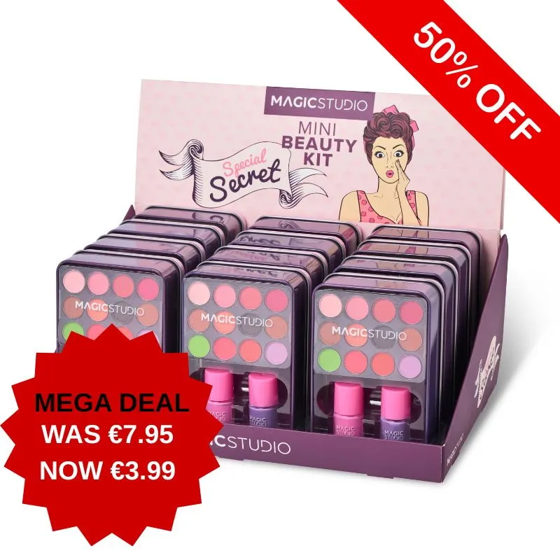 30631 MAGIC STUDIO PIN UP TIN COS BOX DISP x12***SPECIAL 25