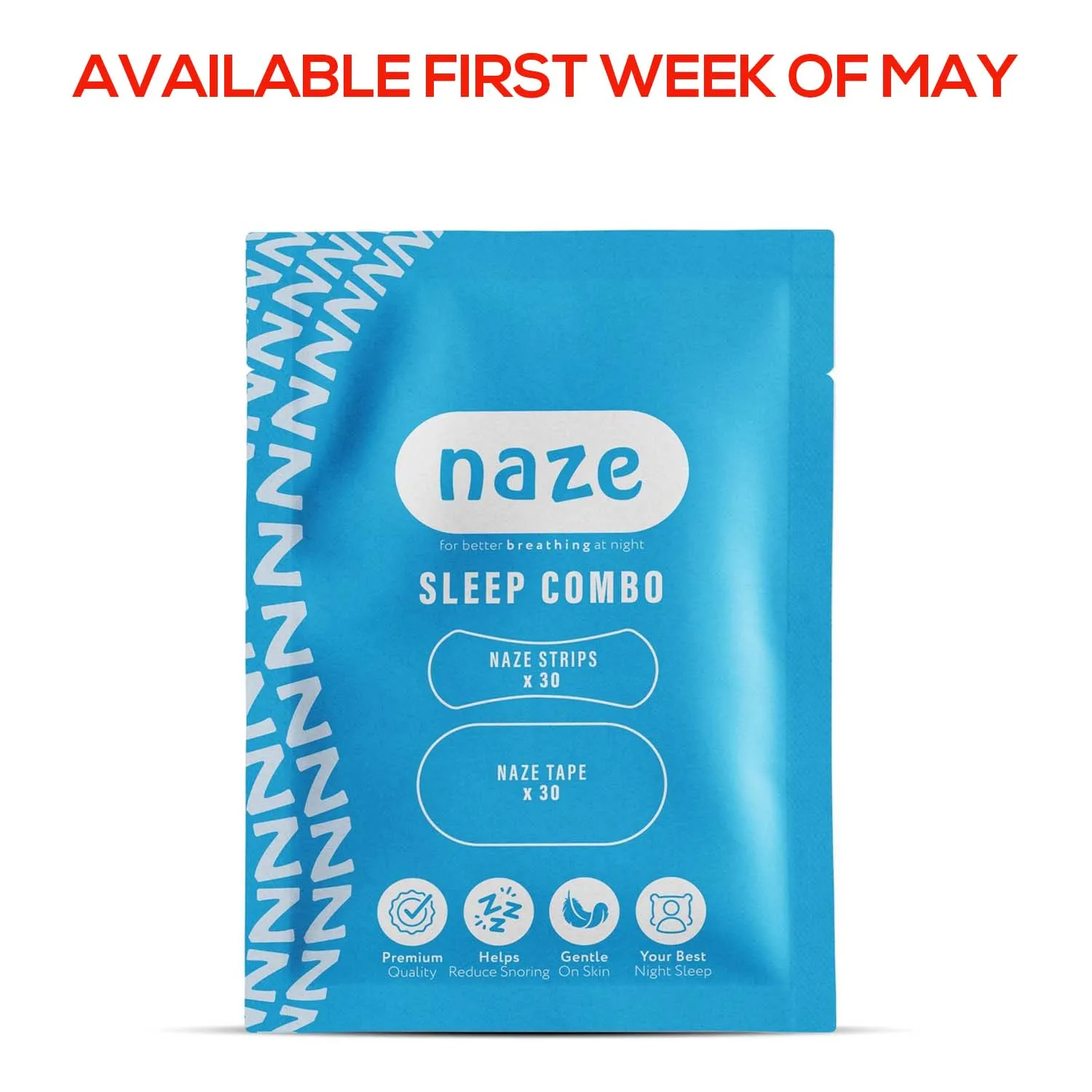 NAZE SLEEP COMBO (STRIPS AND TAPE)