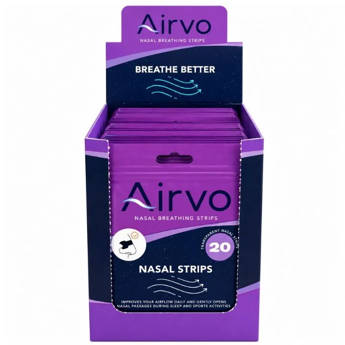 AIRVO 20 NASAL STRIPS disp x12