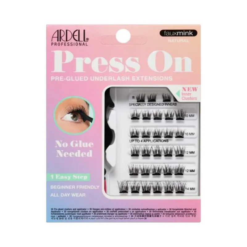 ARDELL PRESS ON FAUXMINK LASHES NATURAL 38676