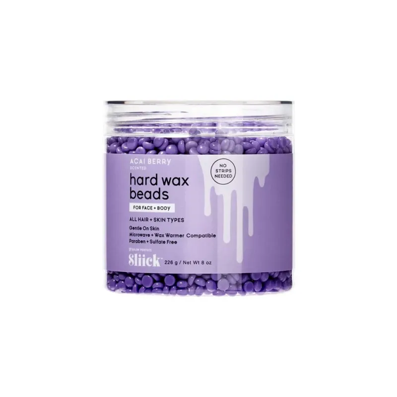 SLIICK SALON PERFECT ACAI BERRY HARD WAX BEADS 97877