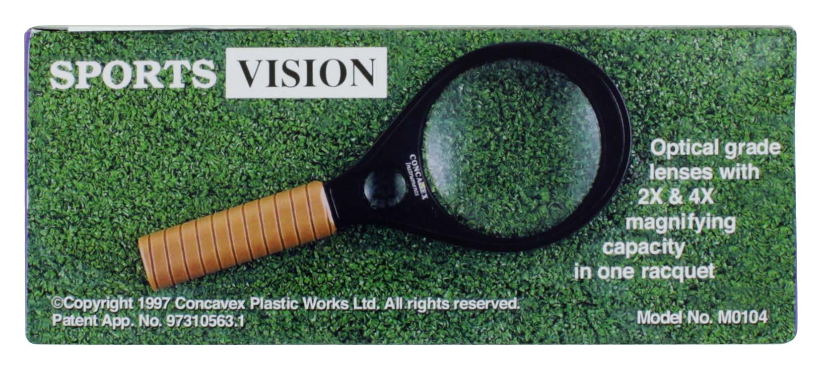 MAGNIFYING GLASS 2" SPORTS M0104