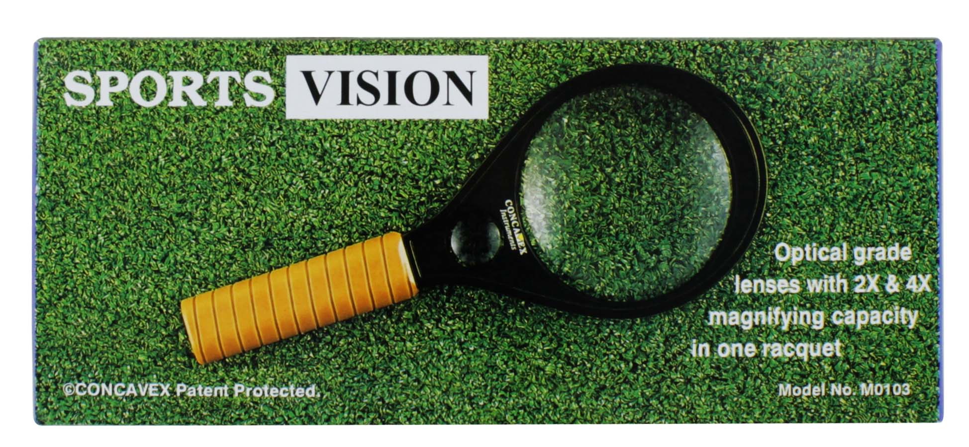 MAGNIFYING GLASS 2.5" SPORTS M0103