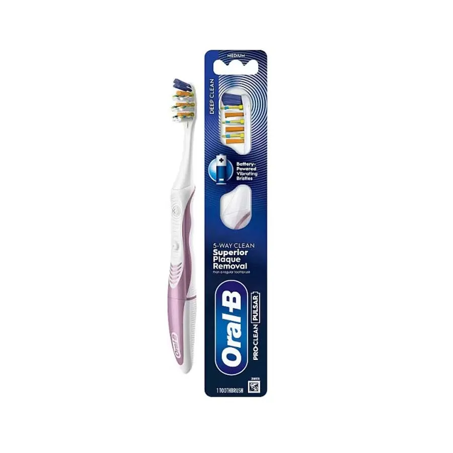 ORAL B PULSAR MEDIUM PROCLEAN T/BRUSH x12