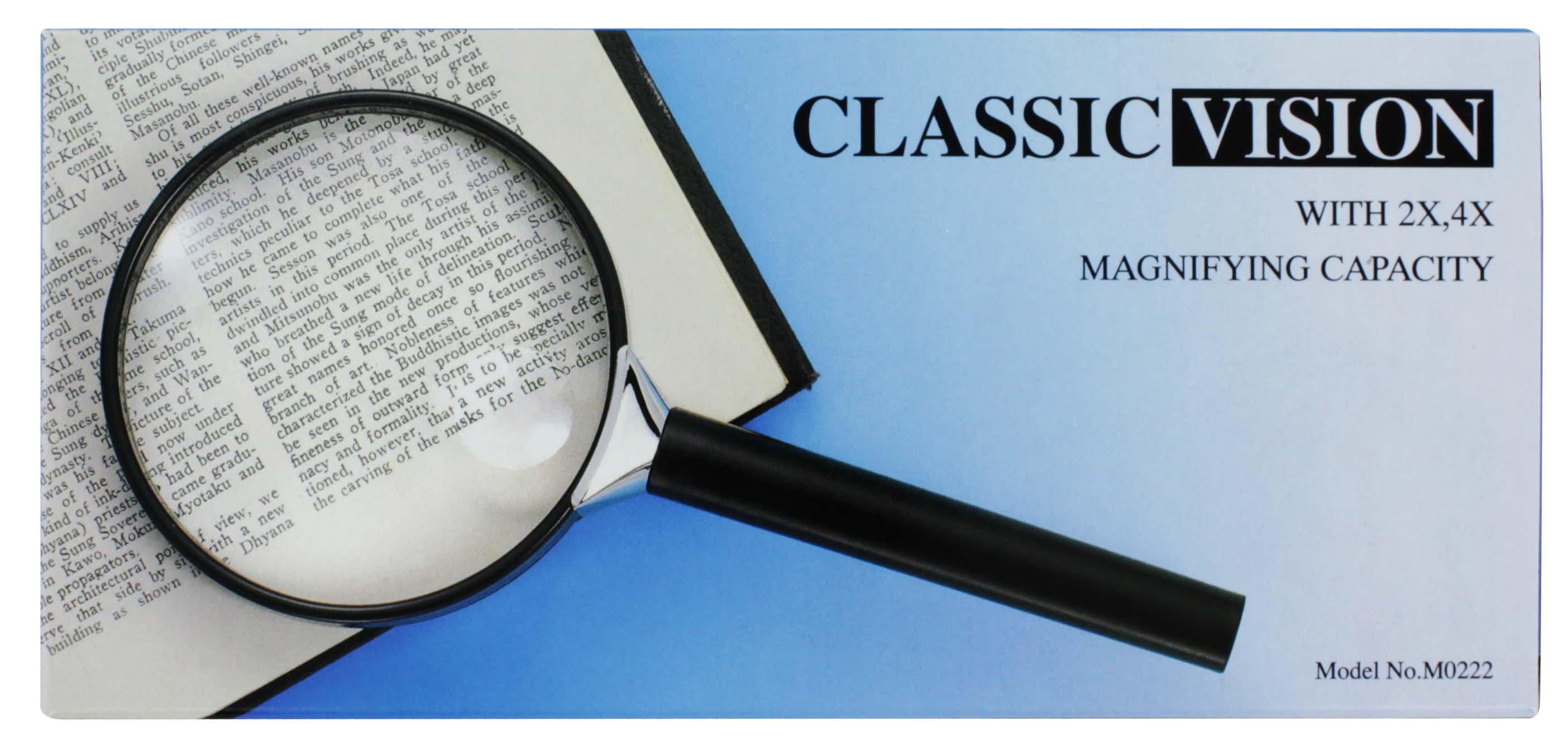 M0222 MAGNIFYING GLASS 3" CLASSIC VISON