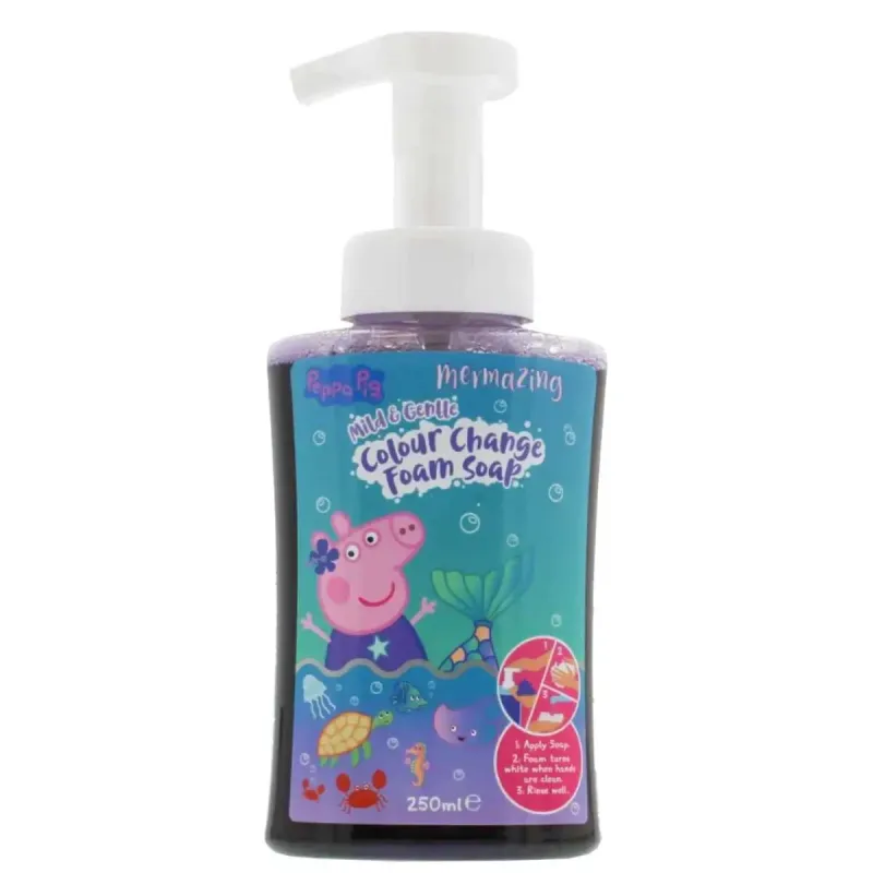 PEPPA PIG COLOUR CHANGING FOAM SOAP 250ml