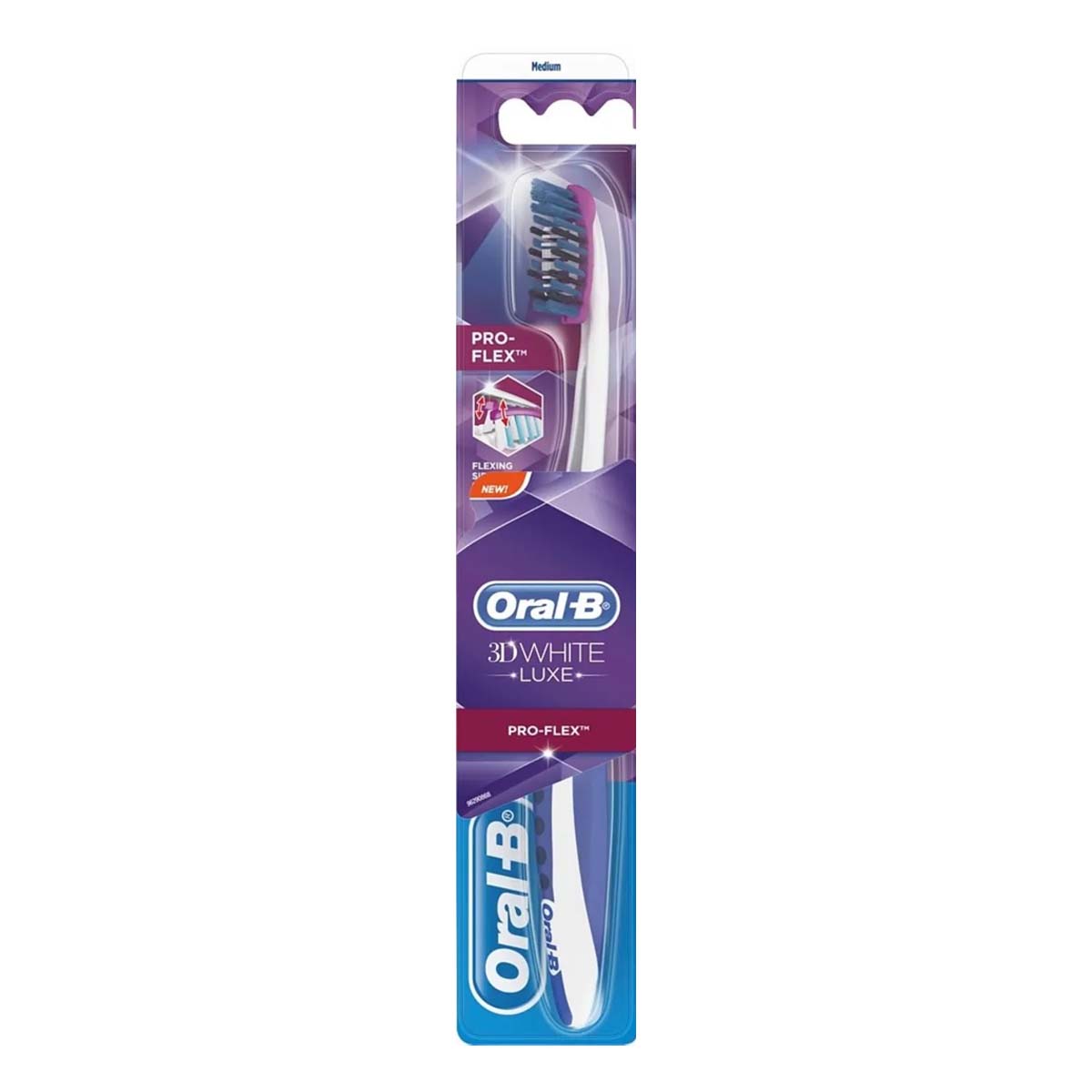 ORAL B PRO-FLEX LUXE 3D WHITE TOOTHBRUSH x6