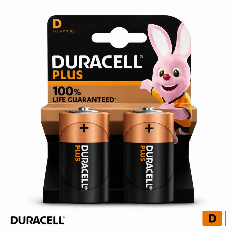 DURACELL PLUS POWER D LR20