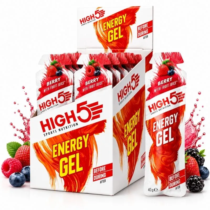 HIGH 5 ENERGY GEL BERRY 40g x20
