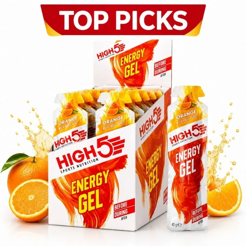 HIGH 5 ENERGY GEL ORANGE 40g x20