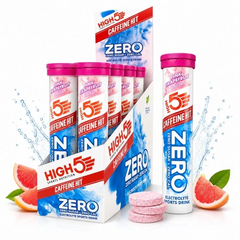 HIGH 5 ZERO SALTS CAFFEINE HIT PINK GRAPEFRUIT x8