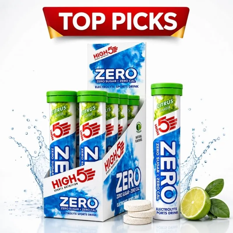 HIGH 5 ZERO SALTS TUBE CITRUS x8 ELECTROLYTE SPORTS DRINK