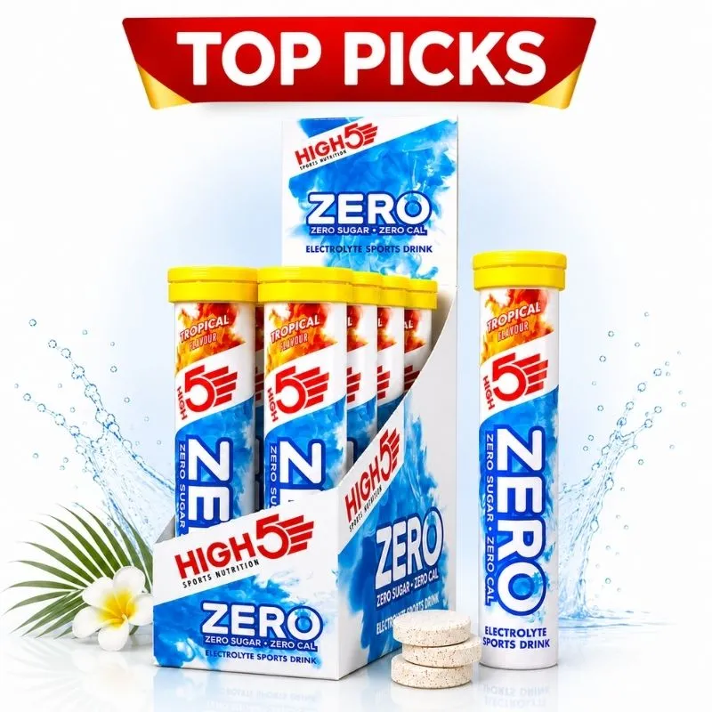 HIGH 5 ZERO SALTS TUBE TROPICAL x8 ELECTROLYTE SPORTS DRINK