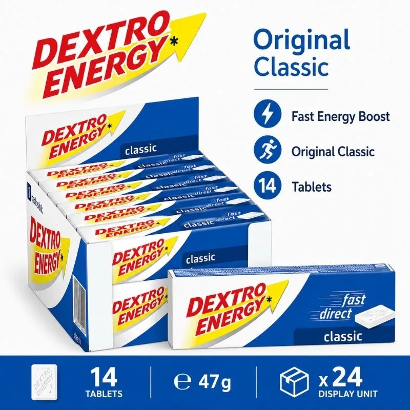 DEXTRO ORIGINAL ENERGY 14 TABLETS 47g x24