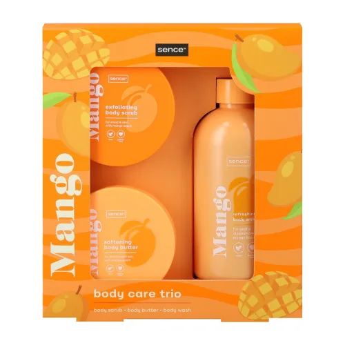 SENCE THE GOOD RECIPE 3pc BODY care set mango