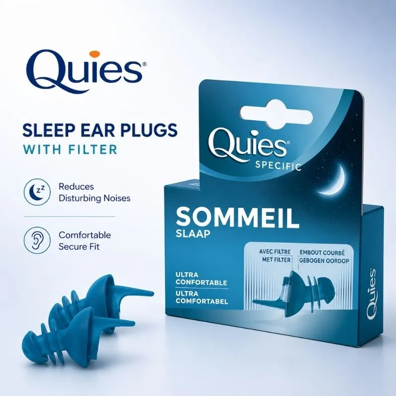 QUIES SLEEP EAR PLUG WITH FILTER