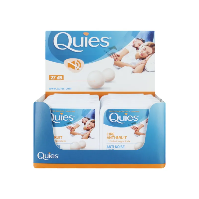 QUIES PURE WAX EARPLUGS(8PAIRS)x12