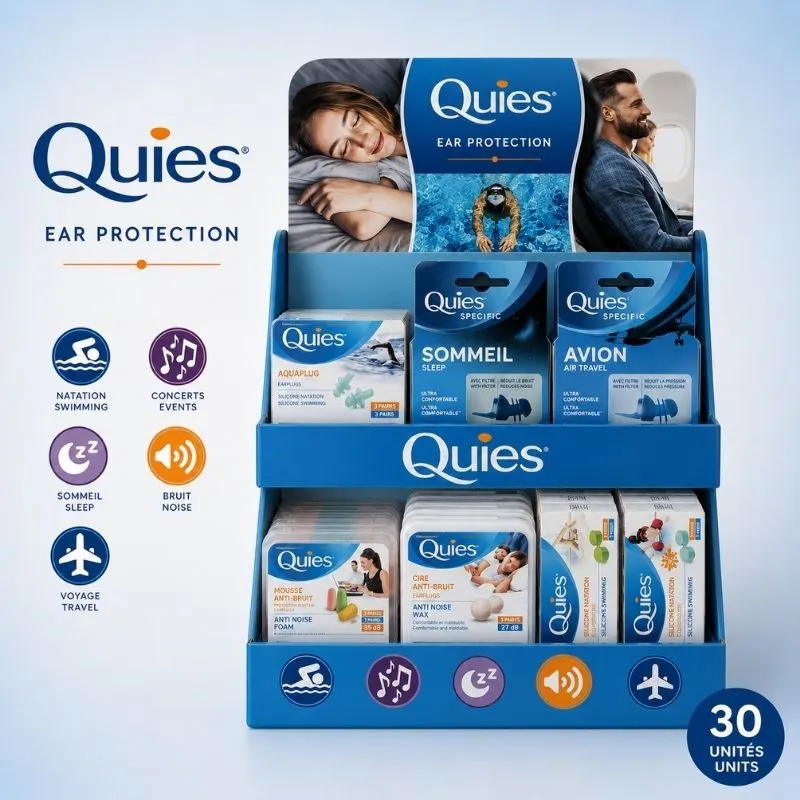QUIES EAR PROTECTION DISPLAY x 30