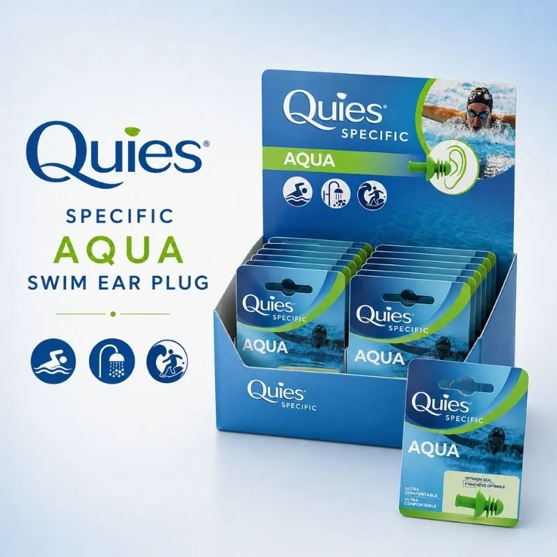 QUIES SPECIFIC AQUA SWIM EAR PLUG