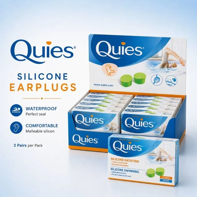 QUIES STANDARD SILICONE EAR PLUGS