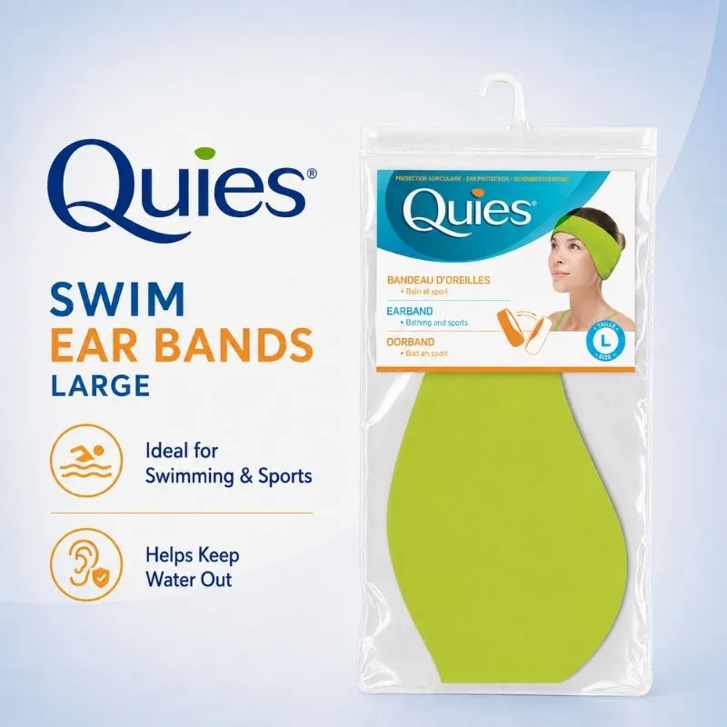 QUIES SWIM EAR BANDS LARGE