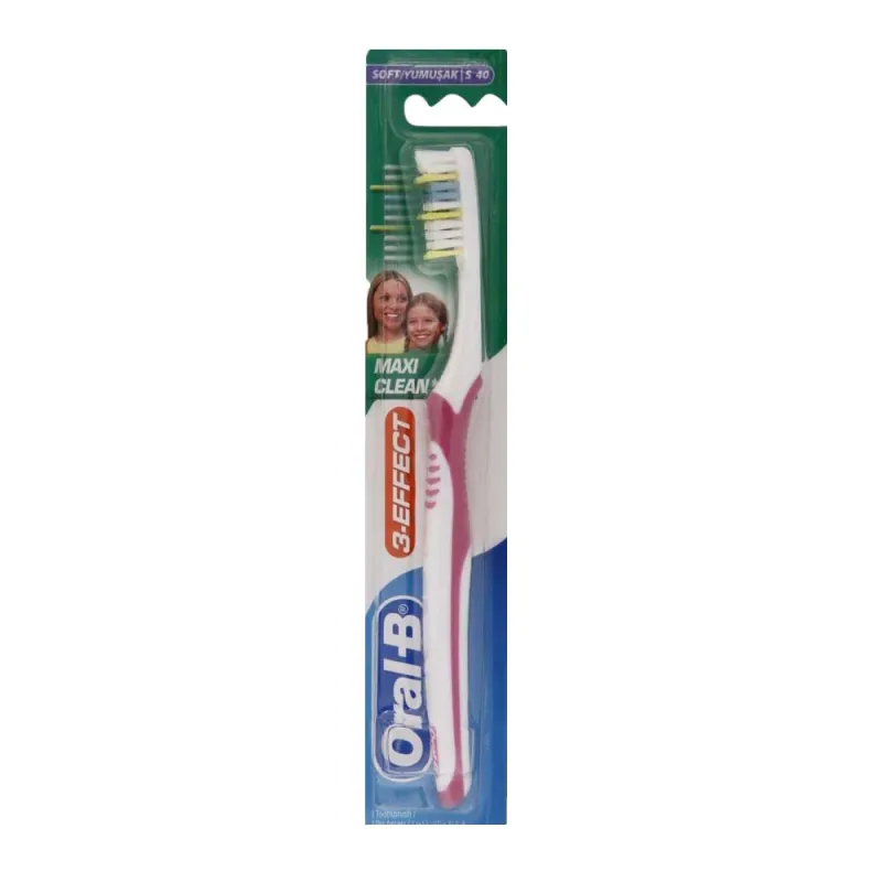 ORAL B 3 EFFECT MAXI CLEAN SOFT T/BRUSH x12